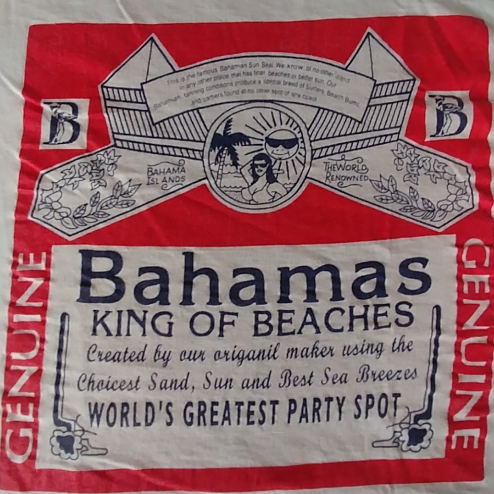 Mens or unisex Bahamas Tee